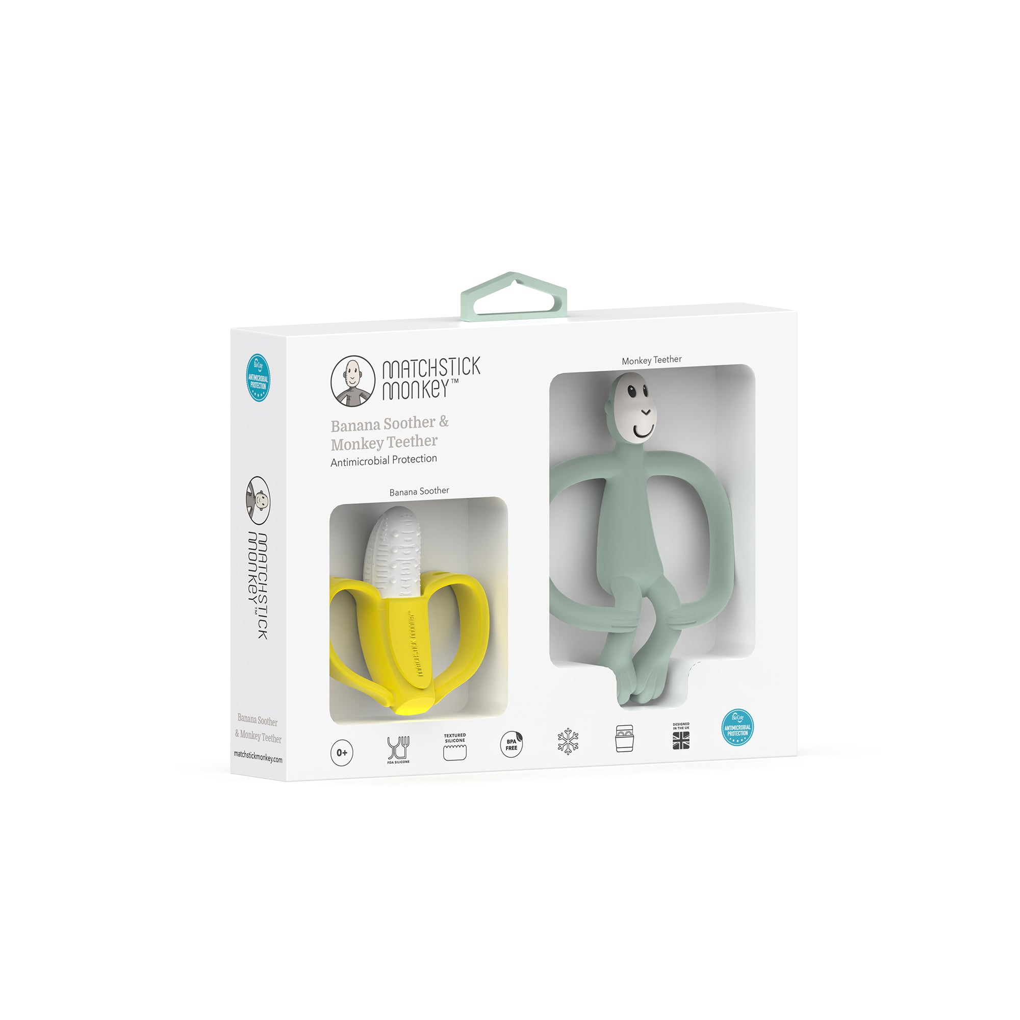 Banana &amp; Monkey Teething Gift Set