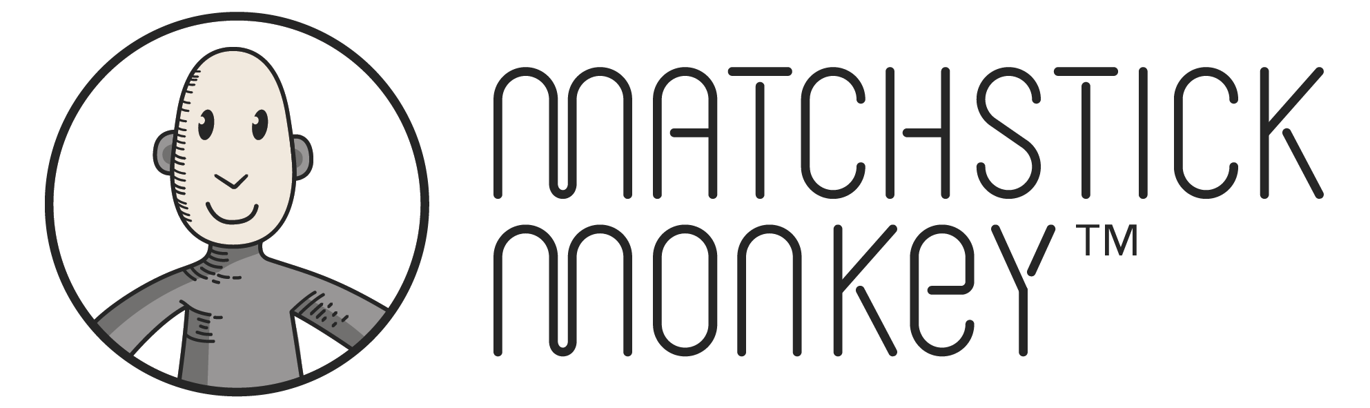 Matchstick Monkey – Baby at the Bank
