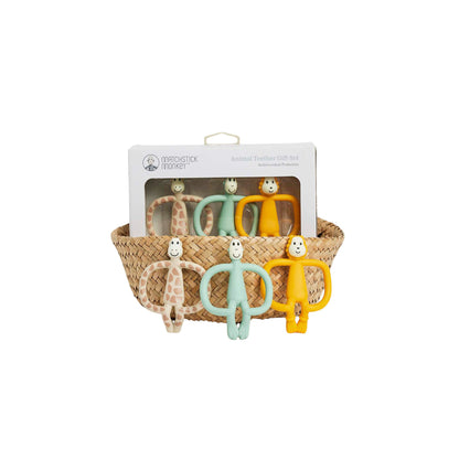 Animal Teether Gift Set