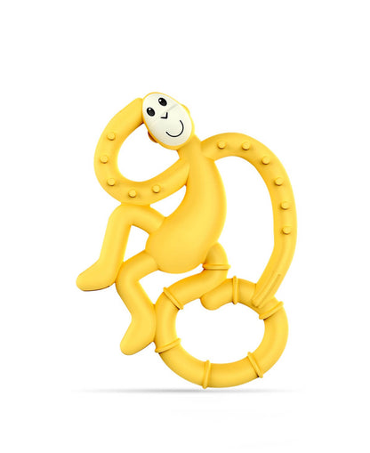 Yellow Mini Monkey Teether