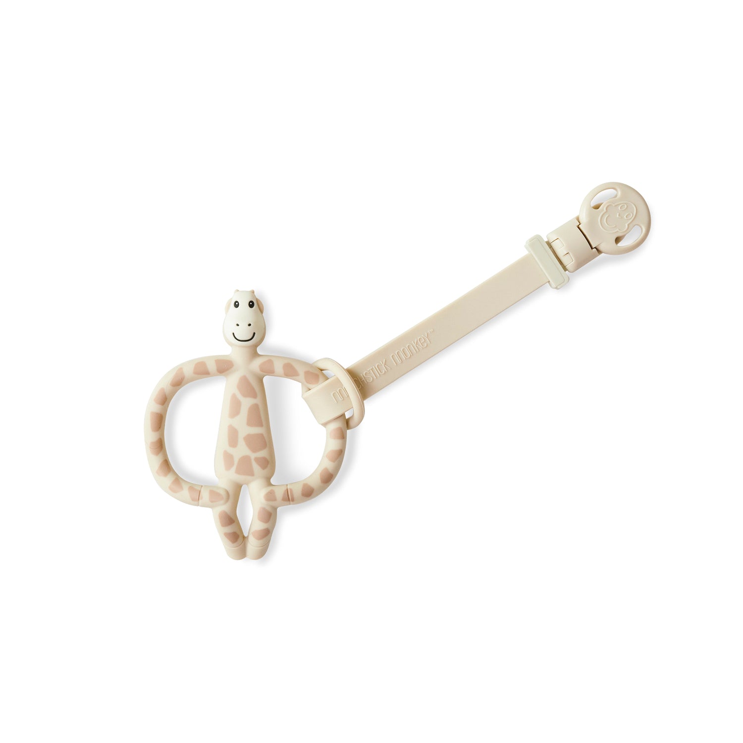 Lion &amp; Giraffe Double Soother Clips