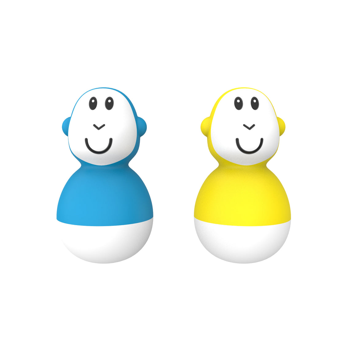Blue &amp; Yellow Bathtime Wobblers