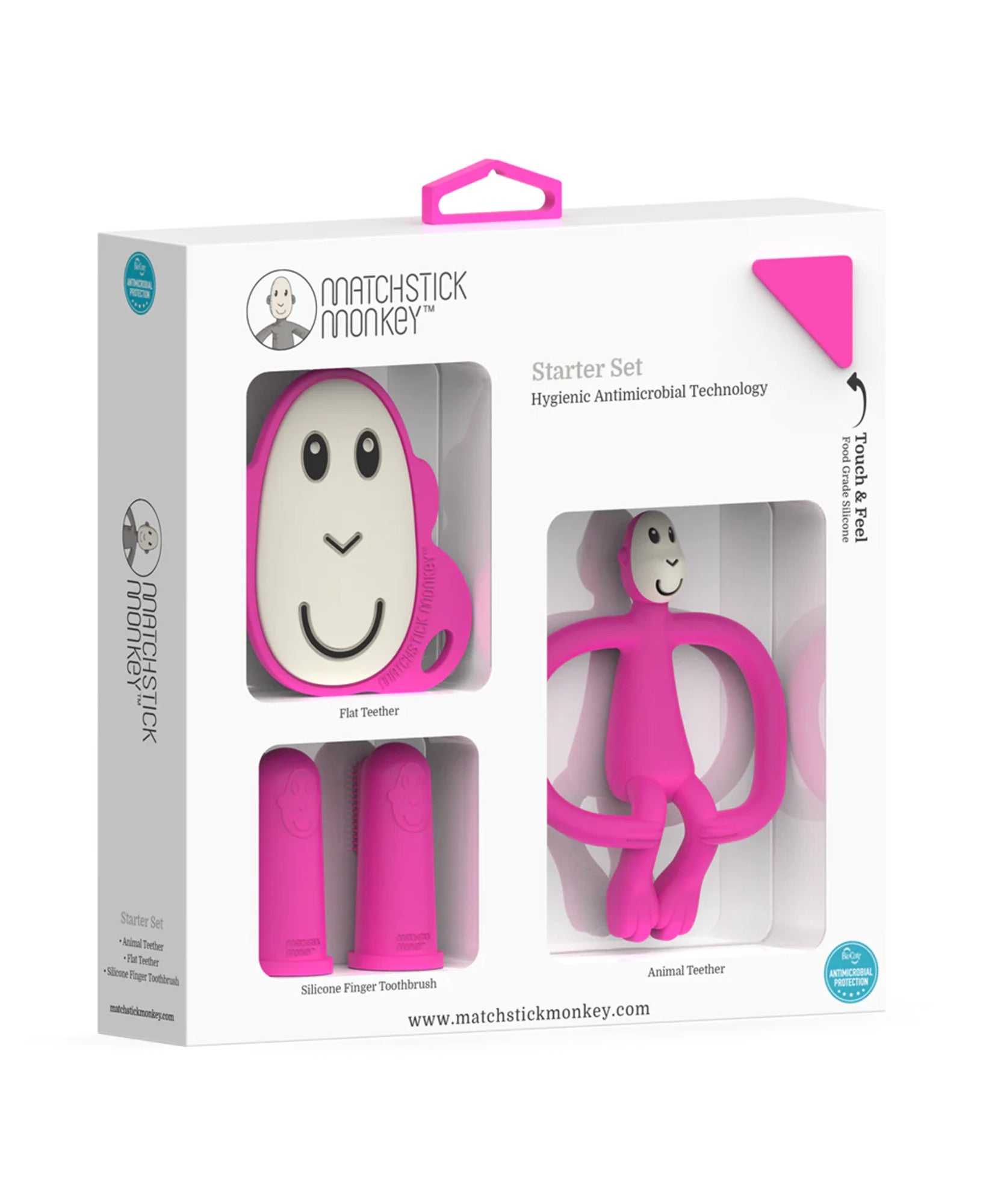 Pink Teething Starter Set