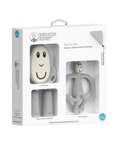 Cool Gray Teething Starter Set