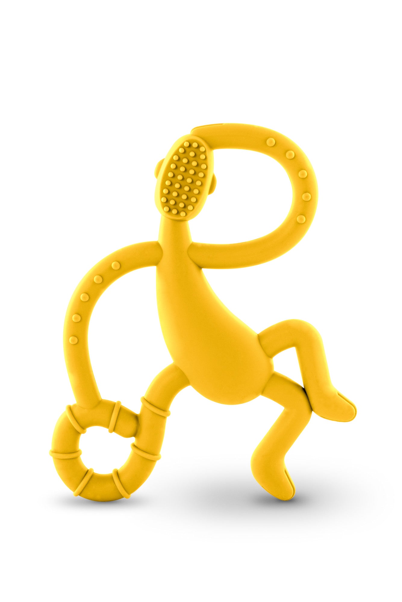 Yellow Dancing Monkey Teether