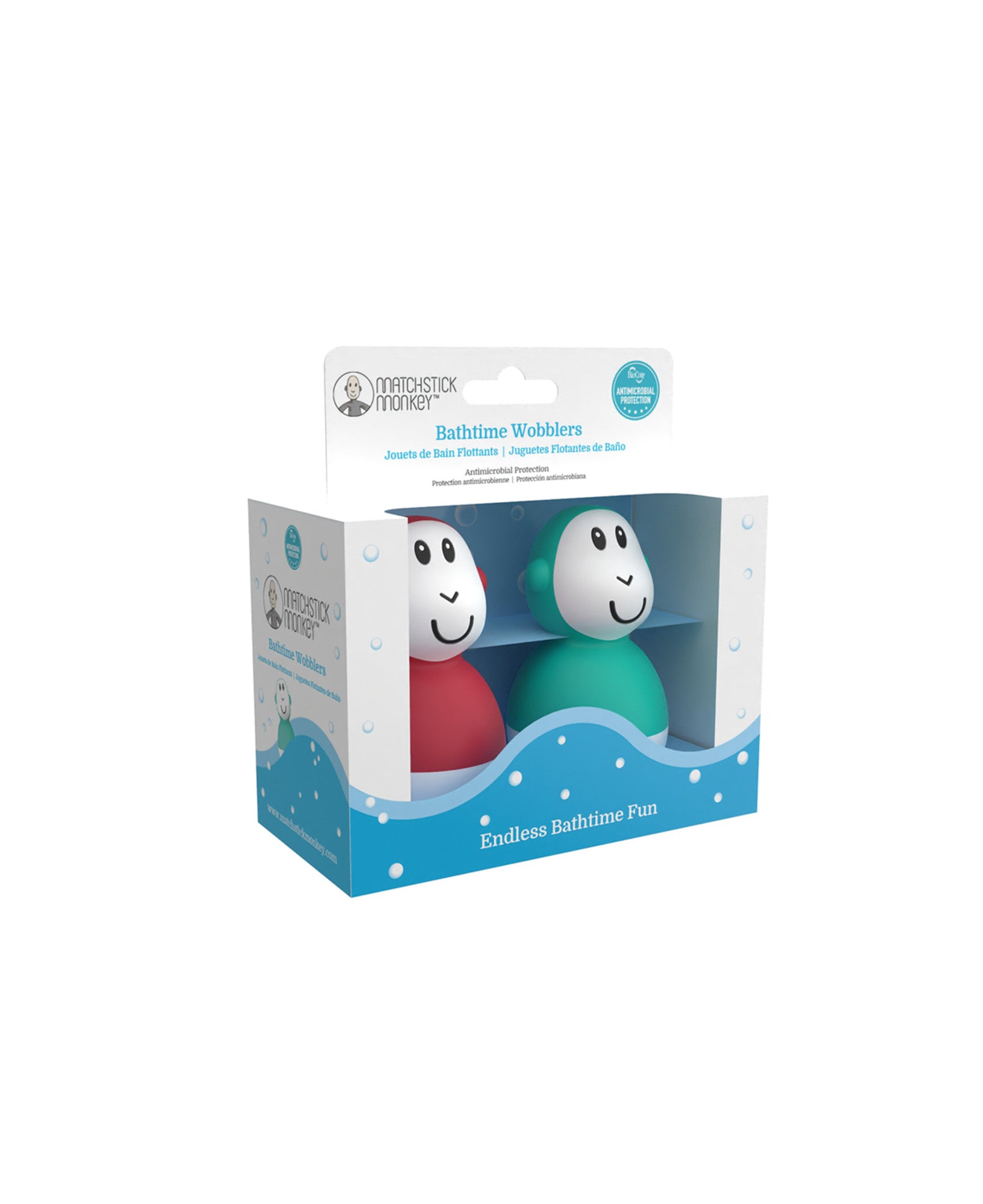 Green &amp; Red Bathtime Wobblers