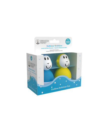 Blue &amp; Yellow Bathtime Wobblers
