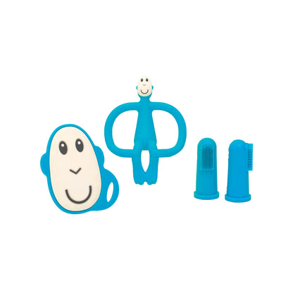 Blue Teething Starter Set