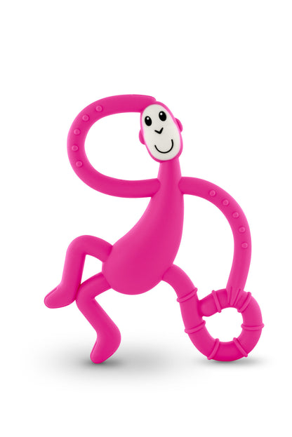 Pink Dancing Monkey Teether