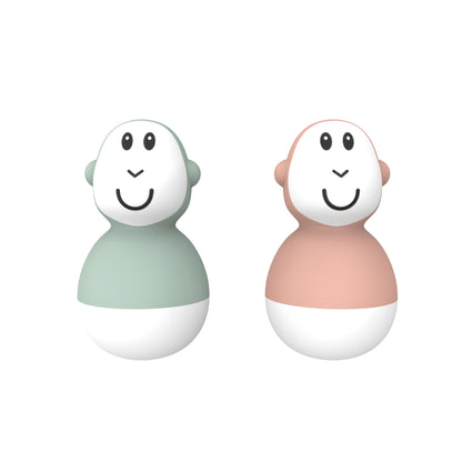 Mint Green &amp; Dusty Pink Bathtime Wobblers