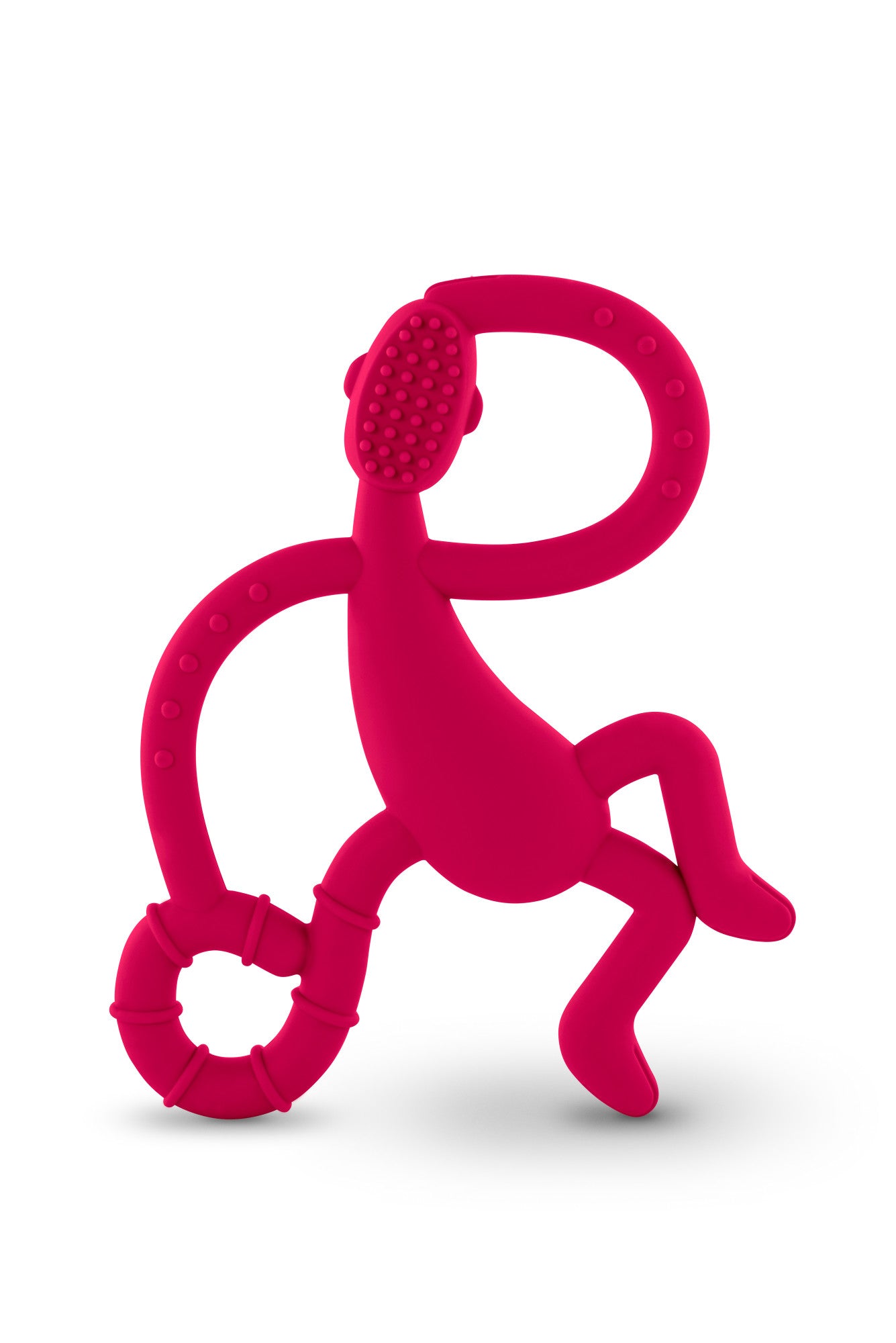 Red Dancing Monkey Teether