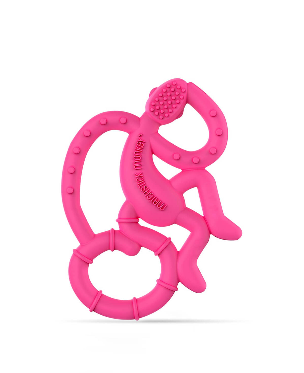 Pink Mini Monkey Teether